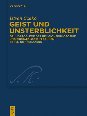 cover image of Geist und Unsterblichkeit